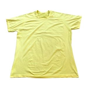 Lululemon Yellow Switfly Tech Short Sleeve Top